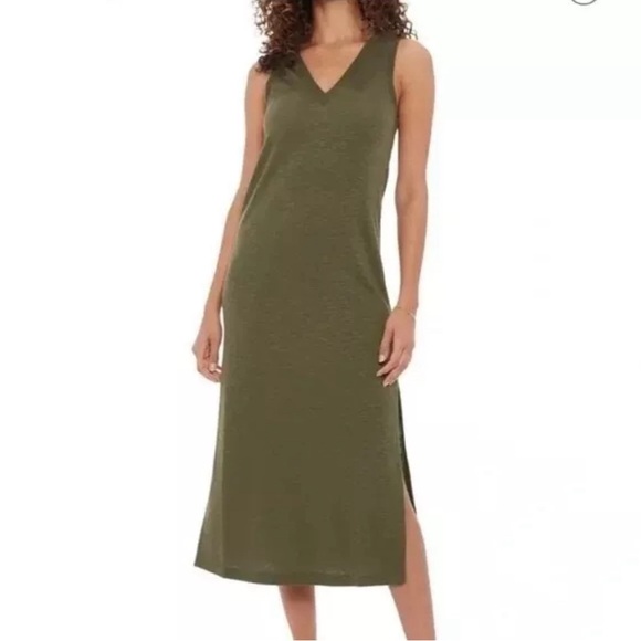 Paige Sage Midi Tank Dress - Picture 1 of 10